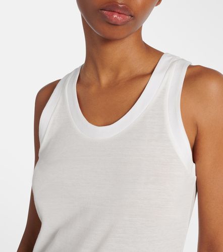 Tank top de jersey en mezcla de algodón - Khaite - Modalova