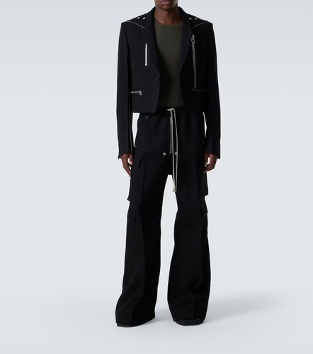 Cargobelas virgin wool cargo pants - Rick Owens - Modalova