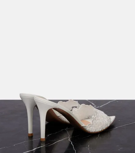 Gianvito Rossi Sandali 85 con pizzo - Gianvito Rossi - Modalova