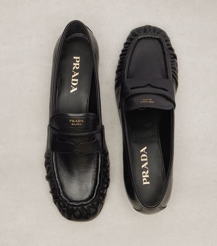 Prada Mocasines penny de piel - Prada - Modalova
