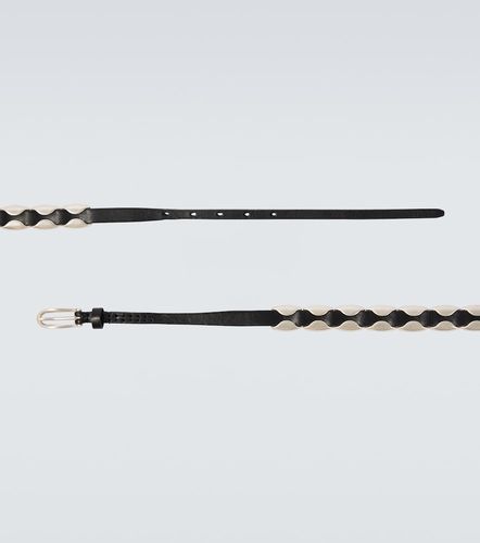 Billow studded leather belt - Our Legacy - Modalova