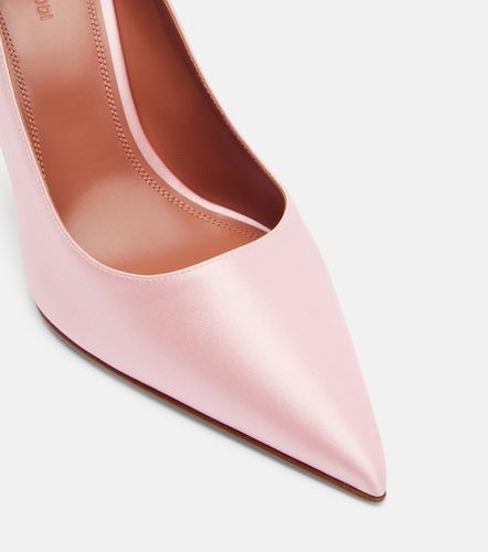 Amina Muaddi Ami satin pumps - Amina Muaddi - Modalova
