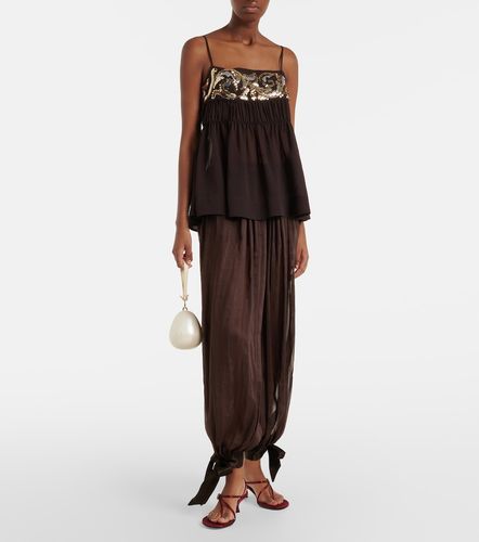 Xu Zhi Sequined chiffon top - Xu Zhi - Modalova
