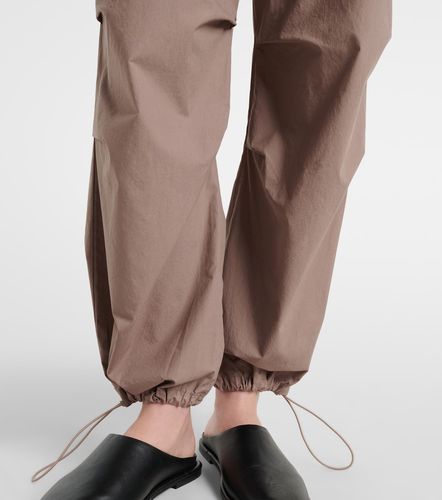 Pantalones globo Brooks de sarga de algodón - Velvet - Modalova