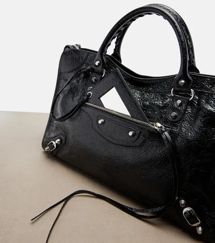 Le City Medium leather top-handle bag - Balenciaga - Modalova