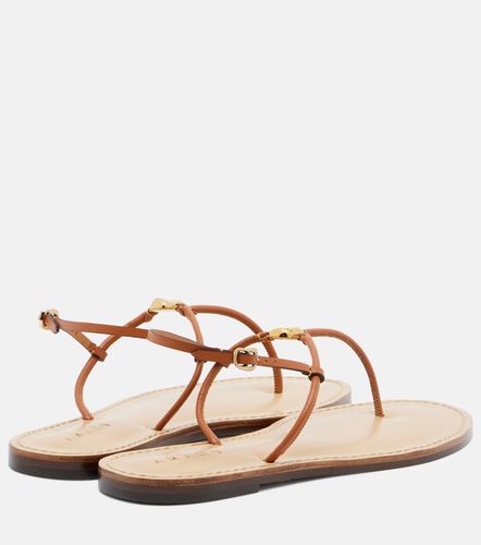 Naivasha leather thong sandals - Amanu - Modalova