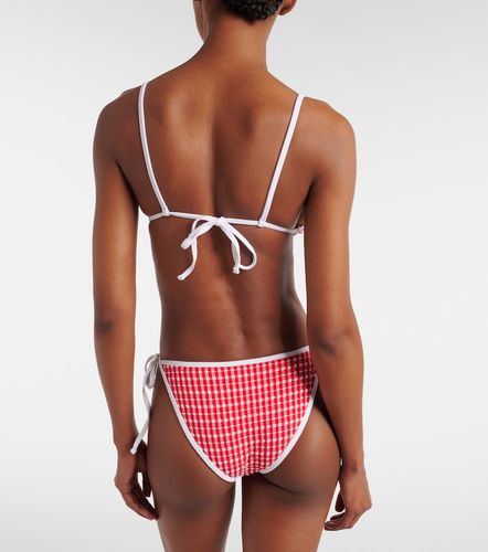 Ties gingham bikini bottoms - Jade Swim - Modalova