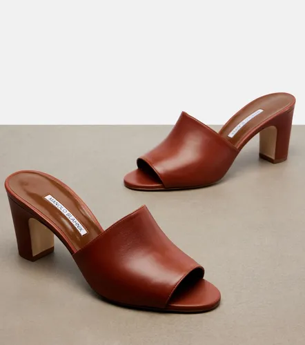 Rapalla leather mules - Manolo Blahnik - Modalova