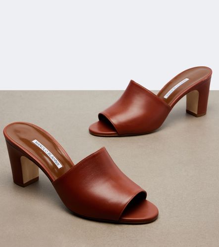 Mules Rapalla in pelle - Manolo Blahnik - Modalova