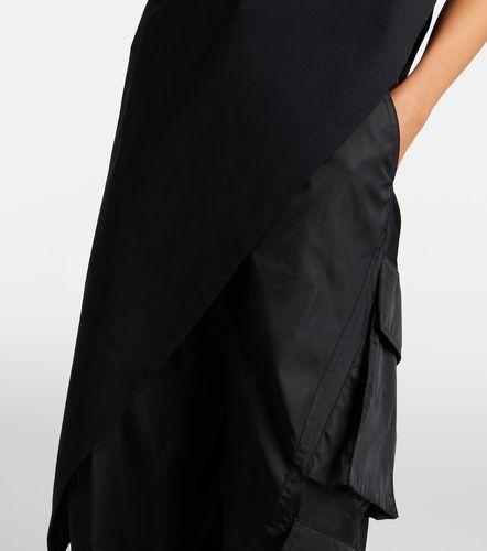 Asymmetric cotton jersey T-shirt - Alaia - Modalova