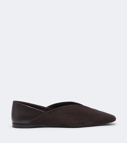 Slip-on-Schuhe aus Veloursleder und Leder - Max Mara - Modalova