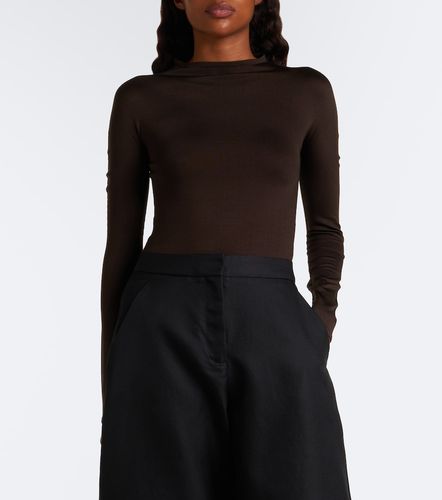 Alaïa Body in jersey di misto seta - Alaia - Modalova