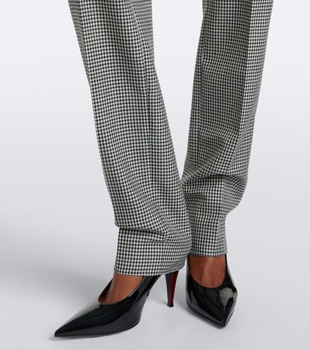 Pantalones slim a cuadros vichy - Givenchy - Modalova