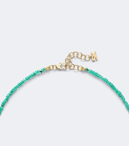 Collar Infinite de oro de 18 ct con esmeraldas y diamantes - Suzanne Kalan - Modalova