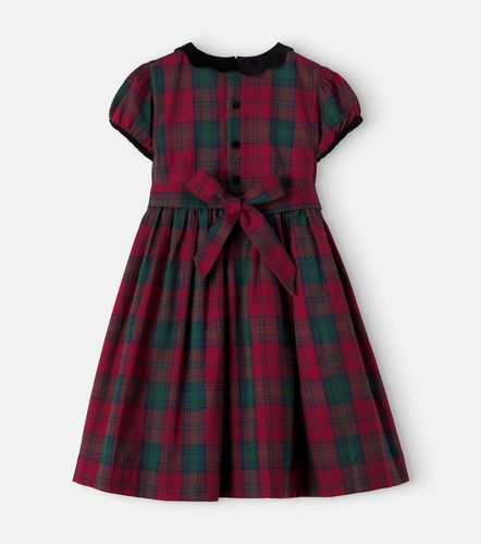 Vestido Arcadia de algodón a cuadros con lazo - La Coqueta - Modalova