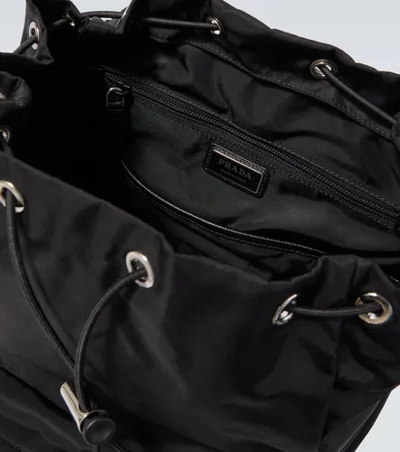 Rucksack aus Re-Nylon mit Saffiano-Leder - Prada - Modalova