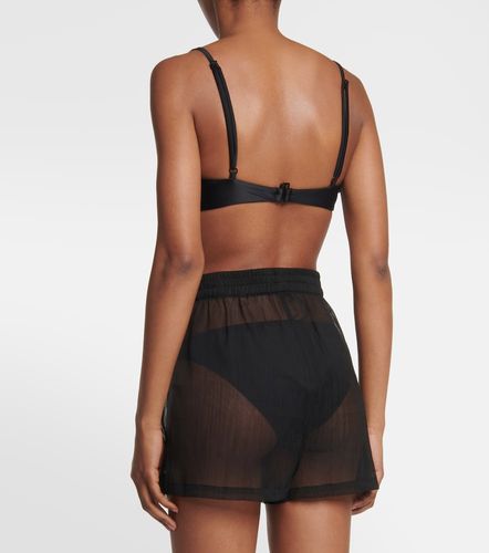 Jade Swim Sheer high-rise shorts - Jade Swim - Modalova