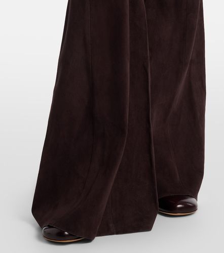 Cherilyn high-rise suede flared pants - Stouls - Modalova
