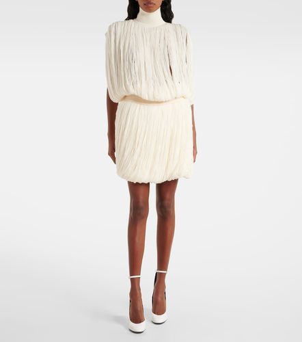 Alaïa Minifalda de lana con flecos - Alaia - Modalova