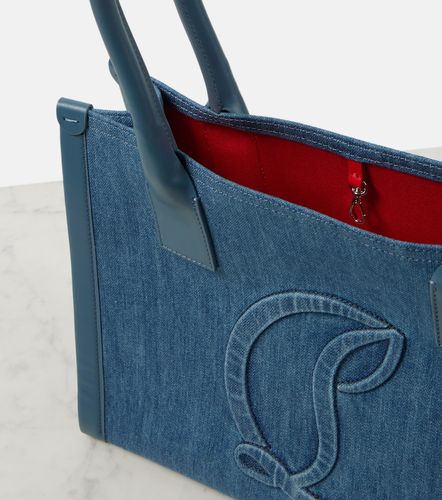 Tote By My Side E/W Large de denim - Christian Louboutin - Modalova