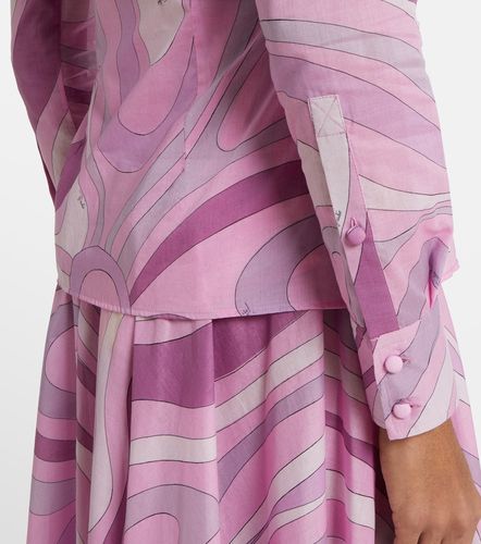 Camicia Orchidee in mussola di cotone - Pucci - Modalova