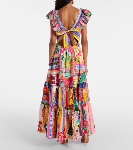 Abito lungo cut-out in cotone - Camilla - Modalova