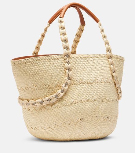 Aquazzura Isla raffia tote bag - Aquazzura - Modalova