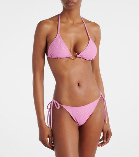 Top de bikini Miami de chevron - Melissa Odabash - Modalova