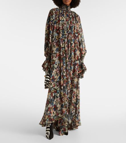 Vestido largo Edgar de tul de seda floral - Khaite - Modalova