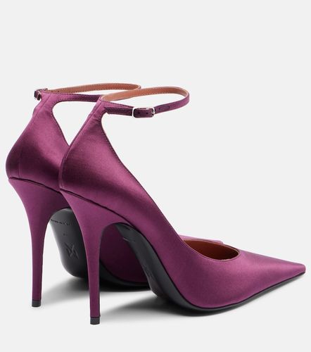 Amina Muaddi Anok 105 satin pumps - Amina Muaddi - Modalova
