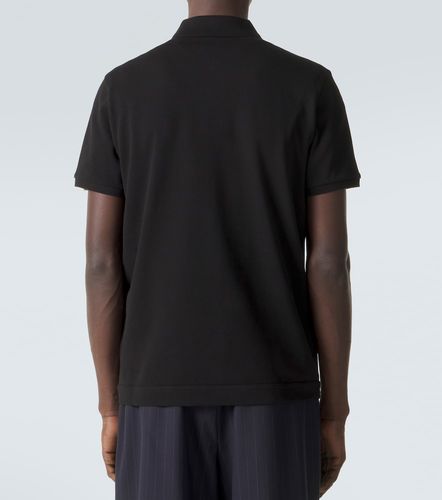 Moncler Polo de algodón con logo - Moncler - Modalova