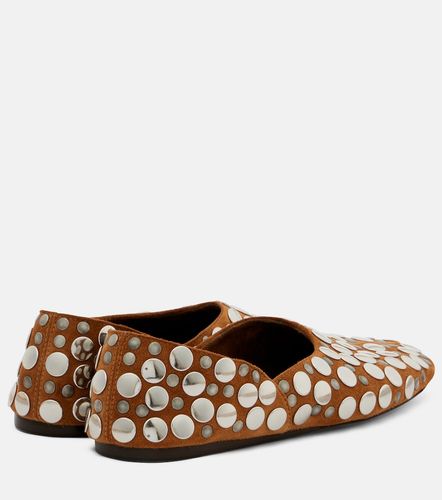 Jane studded suede ballet flats - Khaite - Modalova