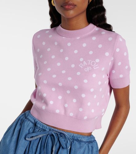 Pullover in misto cotone a pois - Patou - Modalova
