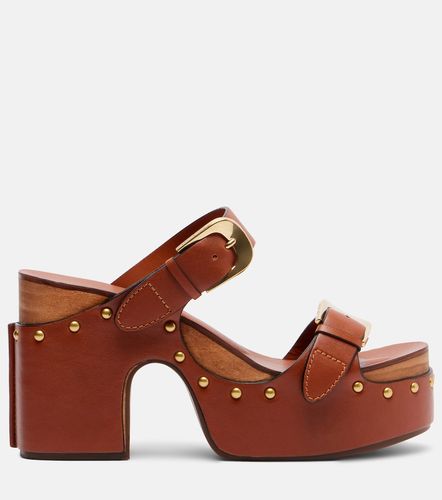 Alight studded leather platform sandals - Zimmermann - Modalova