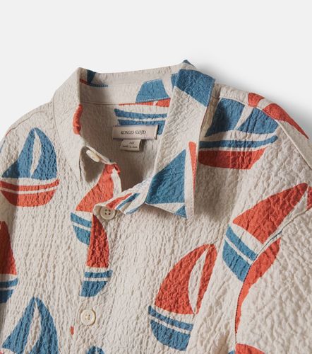Konges Sløjd Camisa Elliot de sirsaca de algodón estampada - Konges Slojd - Modalova