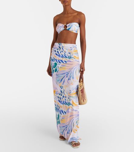 Top de bikini bandeau Carlotta estampado - Alexandra Miro - Modalova