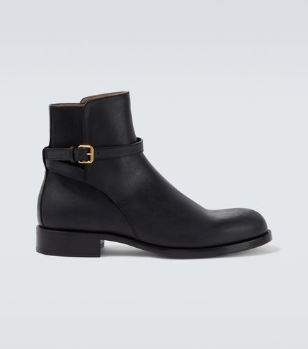 The Row Nobilis leather ankle boots - The Row - Modalova