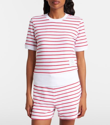 Thom Browne Top de algodón a rayas - Thom Browne - Modalova