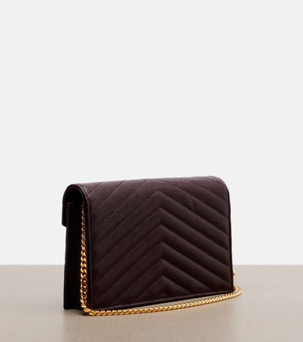 Cartera con cadena Cassandre de piel - Saint Laurent - Modalova