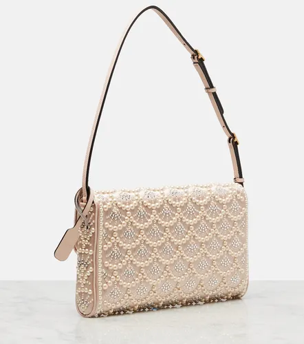 DeVain Small embellished satin shoulder bag - Valentino Garavani - Modalova