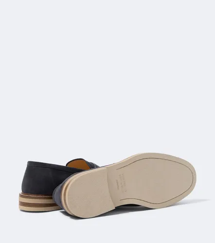 Suede penny loafers - Brunello Cucinelli - Modalova