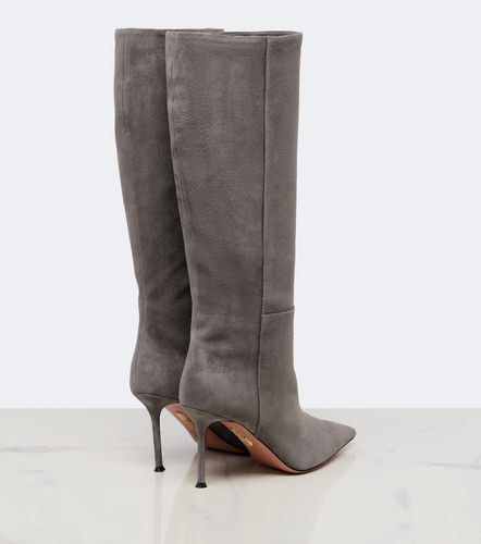 Botas altas Harper de ante - Aquazzura - Modalova