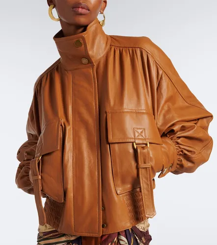 Zimmermann Valiant leather jacket - Zimmermann - Modalova