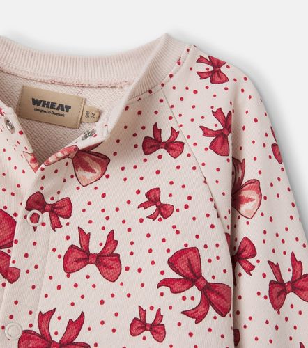 Bebé - body Lilo de algodón estampado - Wheat - Modalova