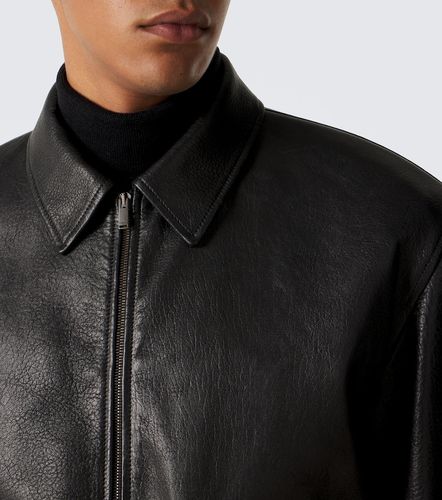 Giacca blouson in pelle - Saint Laurent - Modalova