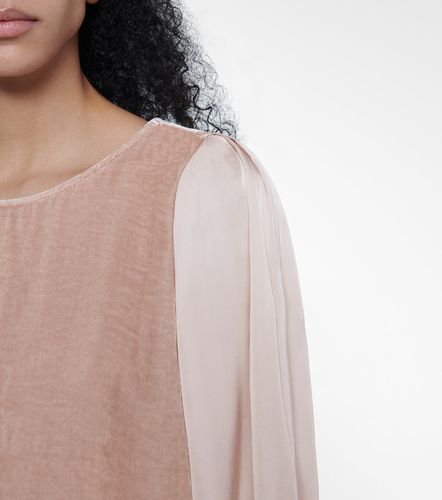 Blusa Elise in velluto e seta - Velvet - Modalova