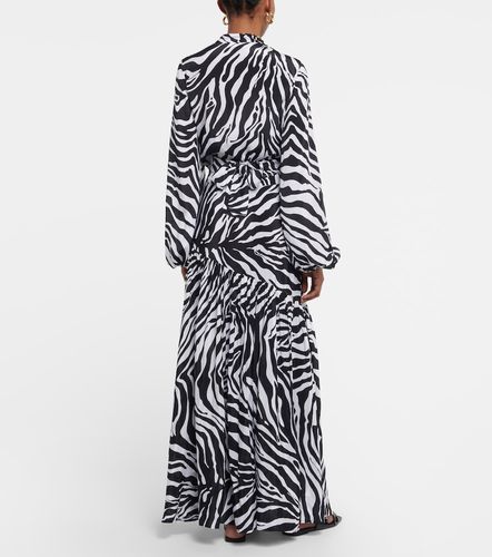 Tabitha zebra-print crop top - Alexandra Miro - Modalova