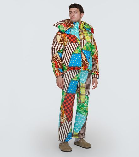 Printed cotton-blend down jacket - ERL - Modalova