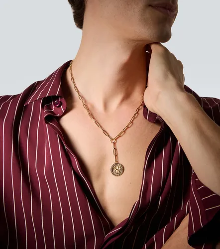 Collar Karma de oro de 18 ct con diamante - FoundRae - Modalova