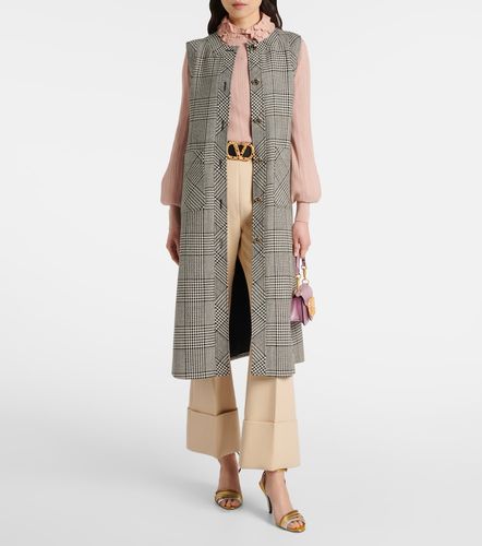 Pointelle virgin wool sweater - Valentino - Modalova
